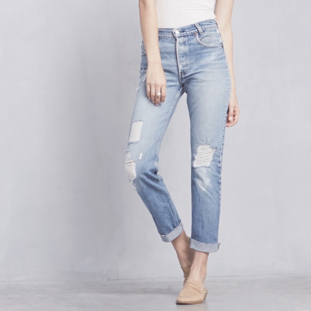 NWT Reformation x Levi’s re/done denim Doen agolde frame RARE
